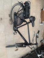 Batavus fiets zwart elektrische, Ophalen, Minder dan 10 versnellingen, Vering, Zo goed als nieuw