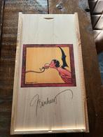 Gelimiteerde en gesigneerde wijnfles van Jan Bosschaert, Ophalen of Verzenden