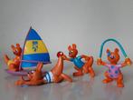 4 Vintage WALIBI kangoeroe figuurtjes, Verzenden