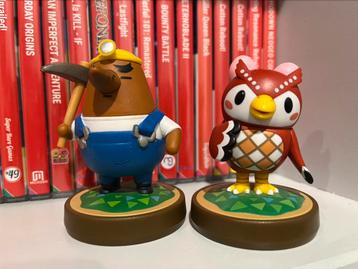 Amiibo Celeste + Resetti (Animal Crossing)