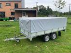 Aanhangwagen gesloten opbouw 750kg, Auto diversen, Aanhangers en Bagagewagens, Gebruikt