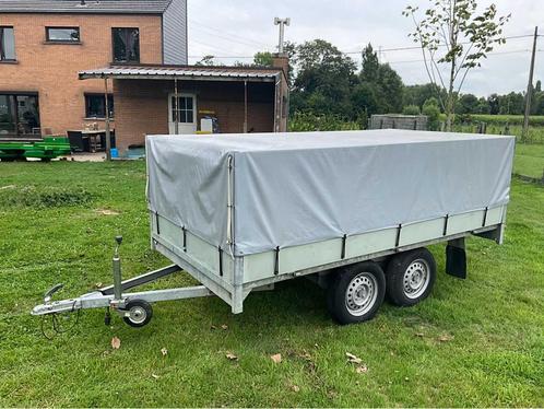 Aanhangwagen gesloten opbouw 750kg, Auto diversen, Aanhangers en Bagagewagens, Gebruikt