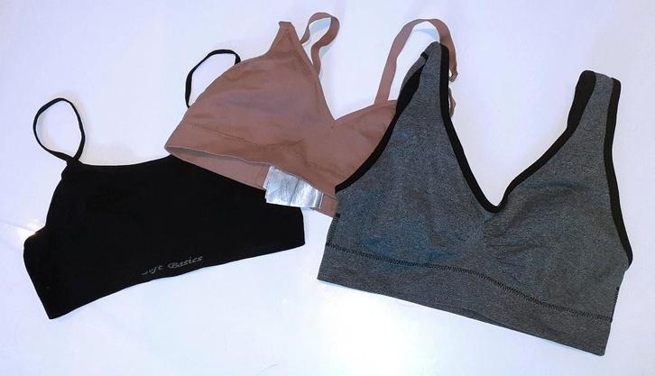 BH set 3 zwangersschapsbh's, Kleding | Dames, Ondergoed en Lingerie, BH, Beige, Verzenden