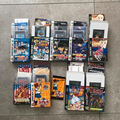 Groot aantal japanse videogames. nintendo gameboy color, Games en Spelcomputers, Games | Nintendo Game Boy, Zo goed als nieuw