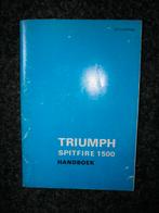 Manuel de travail du Triumph Spitfire 1500, Envoi
