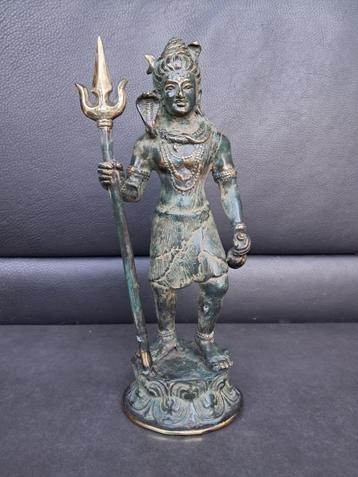 Shiva/India/Trimurti bronzen beeld beschikbaar voor biedingen