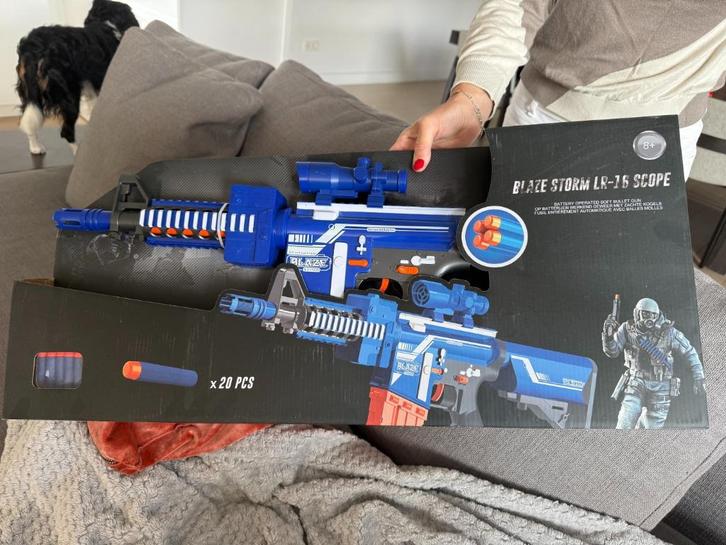 Blaze Storm LR-16 Scope – Soft Bullet Gun, Kinderen en Baby's, Speelgoed | Duplo en Lego, Nieuw, Ophalen of Verzenden