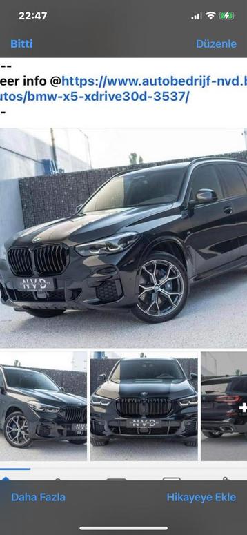 BMW X5 M SPORT 3.0 D, Autos, 5 portes, Automatique, Particulier, 2500 kg