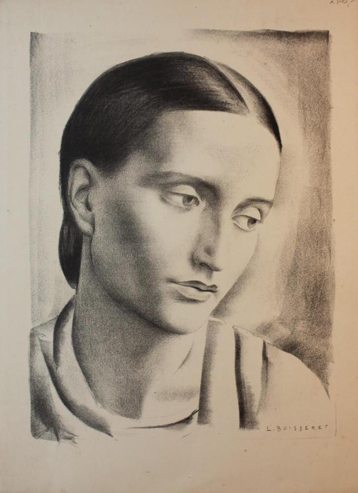 Louis Buisseret - Litho, Antiquités & Art, Art | Lithographies & Sérigraphies, Enlèvement ou Envoi