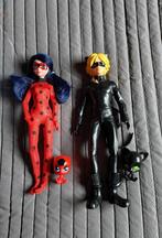 Poupées Miraculous Ladybug et Chatnoir et leur mascottes, Enlèvement, Comme neuf, Autres types