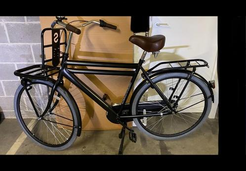 Heren transportfiets met versnellingen, Vélos & Vélomoteurs, Vélos | Hommes | Vélos pour homme, Comme neuf, Vitesses, Enlèvement