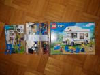 LEGO CITY : 60283 Camping car de vacances, Comme neuf, Ensemble complet, Lego, Enlèvement ou Envoi