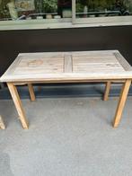 Houten tuintafel, Tuin en Terras, Ophalen, Zo goed als nieuw