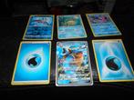 Lot de 6 cartes Pokémon Blatoise/energie/Gorebyss...., Enlèvement ou Envoi