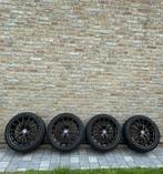 V1 zwarte spaakvelgen met hankook ventus s1 evo, Ophalen, Zomerbanden, Band(en)