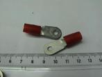 KN0028: 200 kabelschoen amp 8 voor draad van 10 mm² met gat, Ophalen of Verzenden, Nieuw