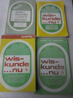 Pakket "wiskunde nu "5de lj handboek/takenboek /oplossingen, Ophalen of Verzenden