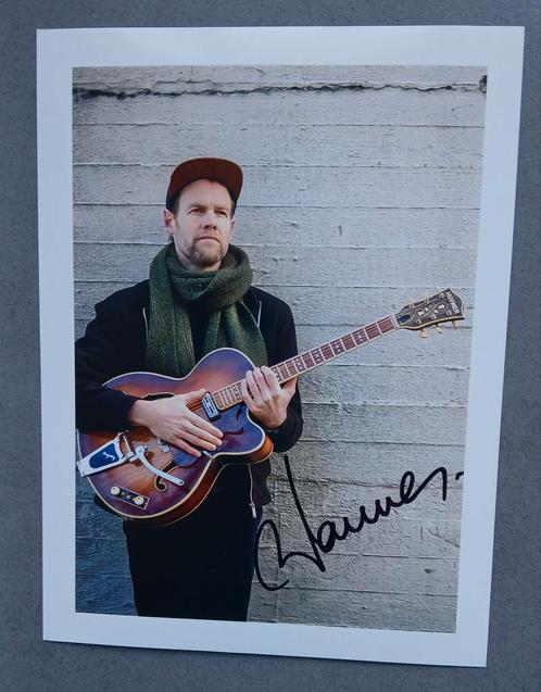 Gesigneerde foto van Wannes Cappelle., Verzamelen, Muziek, Artiesten en Beroemdheden, Nieuw, Verzenden