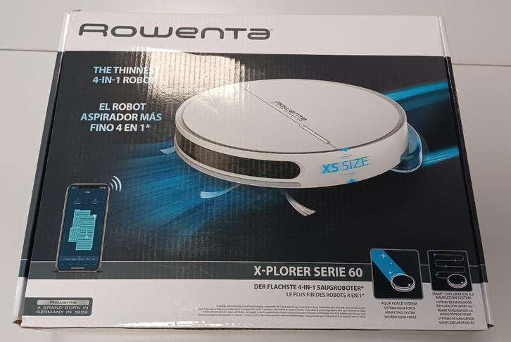 Rowanta robot stofzuiger dweilfunctie NIEUW, Elektronische apparatuur, Stofzuigers, Stofzuiger, Ophalen of Verzenden