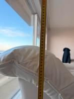 Witte leren zetels te koop, Huis en Inrichting, Ophalen, Zo goed als nieuw