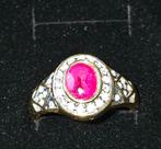 ring met steentje, Bijoux, Sacs & Beauté, Bagues, Enlèvement, Utilisé, Or, Femme