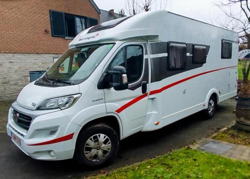 Camping car, Caravans en Kamperen, Mobilhomes, Particulier, tot en met 5, Fiat, Diesel, 7 tot 8 meter, Ophalen