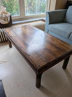 Houten salontafel in koloniale stijl, Huis en Inrichting, Ophalen, Gebruikt