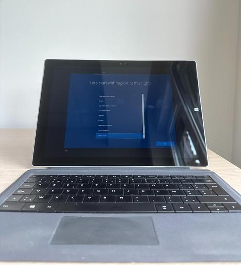 Microsoft Surface Pro 3 Tablet, Computers en Software, Windows Tablets, Gebruikt, Wi-Fi, 12 inch, 128 GB, Ophalen