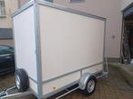 gesloten aanhangwagen van het merk bw  1 as 750 kg, Ophalen, Zo goed als nieuw