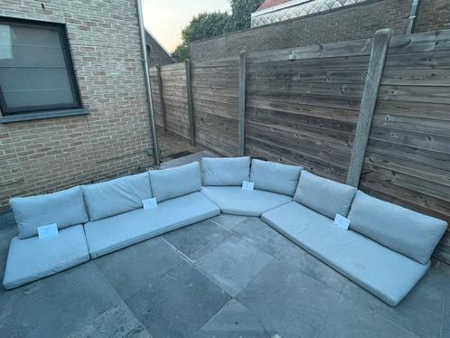 Loungekussens om op paletten te leggen, Tuin en Terras, Tuinsets en Loungesets, Gebruikt, 8 zitplaatsen, Ophalen