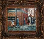 Peinture « Dans la vieille ville », Envoi