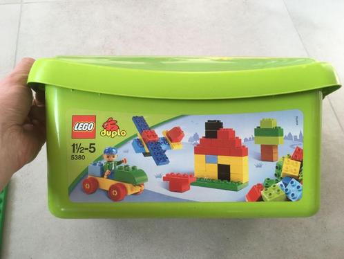 Lego Duplo - Grote opbergdoos - 5380, Kinderen en Baby's, Speelgoed | Duplo en Lego, Gebruikt, Duplo, Complete set, Ophalen of Verzenden