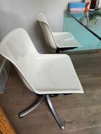 Vintage Bureaustoel Tecno, Ophalen, Gebruikt, Wit, Bureaustoel