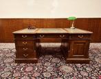 Klassiek Engels Chesterfield Bureau Partnerdesk, Ophalen of Verzenden