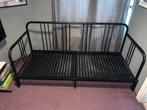 Lit convertible 1 ou 2 places 200cm sur 180cm, Ophalen, Gebruikt, Zwart, Tweepersoons