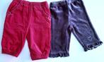 2 broeken maat 6 maanden, Kinderen en Baby's, Babykleding | Maat 62, Ophalen of Verzenden, Zo goed als nieuw, Meisje, Broekje