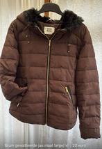 Winterjas xl vera moda, Kleding | Dames, Ophalen, Zo goed als nieuw, Maat 46/48 (XL) of groter, Bruin