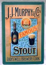Reclamebord van Murphy & Co Stout Bier in Reliëf- (20x30cm), Verzamelen, Nieuw, Reclamebord, Verzenden