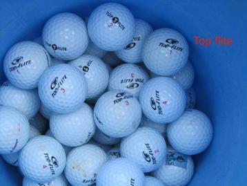 Lot de 100 balles de golf top flite, Enlèvement, Comme neuf, Balle(s)