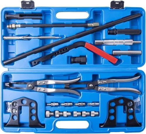 Compressor set Klepveer demontage + montage auto gereedschap, Auto diversen, Overige Auto diversen, Ophalen