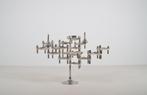 Set kandelaars op voet door Hans Nagel voor BMF, 1974, Autres couleurs, Comme neuf, Métal, Chandelier