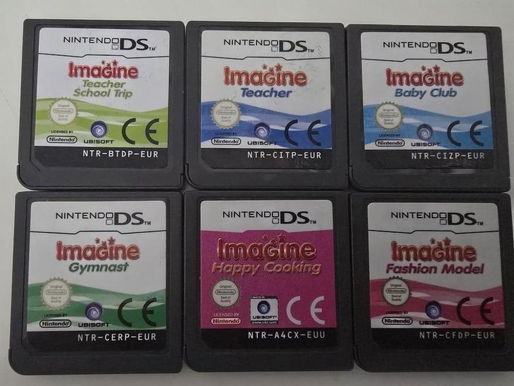 Lot de 6 jeux Imagine DS, Games en Spelcomputers, Games | Nintendo DS, Zo goed als nieuw, Puzzel en Educatief, 1 speler, Vanaf 3 jaar
