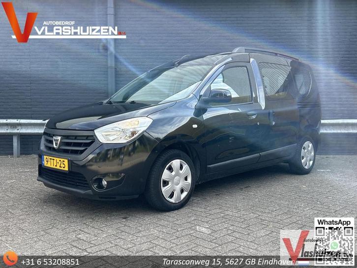 Dacia Dokker 1.2 TCe Lauréate | 5 Persoons | Airco | Cruise, Auto's, Dacia, Bedrijf, Dokker, ABS, Airbags, Airconditioning, Alarm