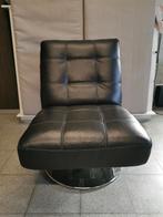 lederen design zetel, Huis en Inrichting, Zetels | Zetels, Ophalen, Zo goed als nieuw, Leer