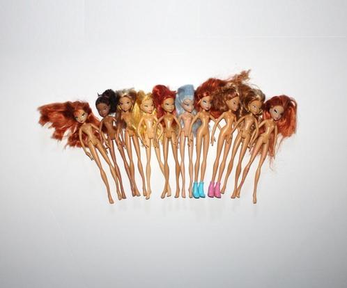 Set van 10 Winx om te herstellen, Kinderen en Baby's, Speelgoed | Poppen, Gebruikt, Overige typen, Ophalen of Verzenden