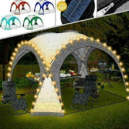 Event Partytent LED Solar Paviljoen in 5 kleuren party tuin, Hobby & Loisirs créatifs, Hobby & Loisirs Autre, Neuf, Enlèvement ou Envoi