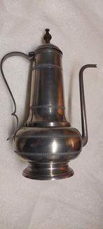 Tinnen theepot  / 95%tin, Antiek en Kunst, Antiek | Tin, Ophalen of Verzenden