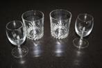 4 borrelglazen, Ophalen, Zo goed als nieuw, Borrel- of Shotglas