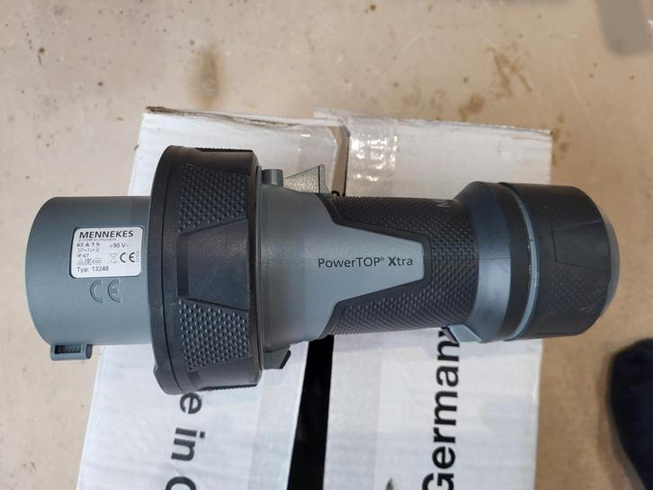 CEE stekker mennekes 63APowerTOP Xtra R 63A 5P mennekes IP67, Doe-het-zelf en Bouw, Elektriciteit en Kabels, Nieuw, Stekker, Ophalen