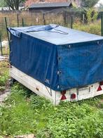 aanhangwagen. Met tent 135 - 130 -205, Ophalen